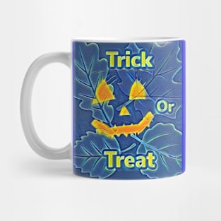 Trick or treat pumpkin print Mug